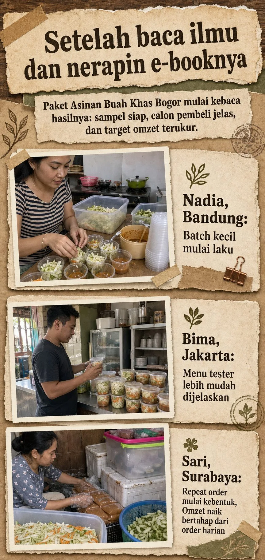 Asinan Bogor Frozen Diy Kit section 7