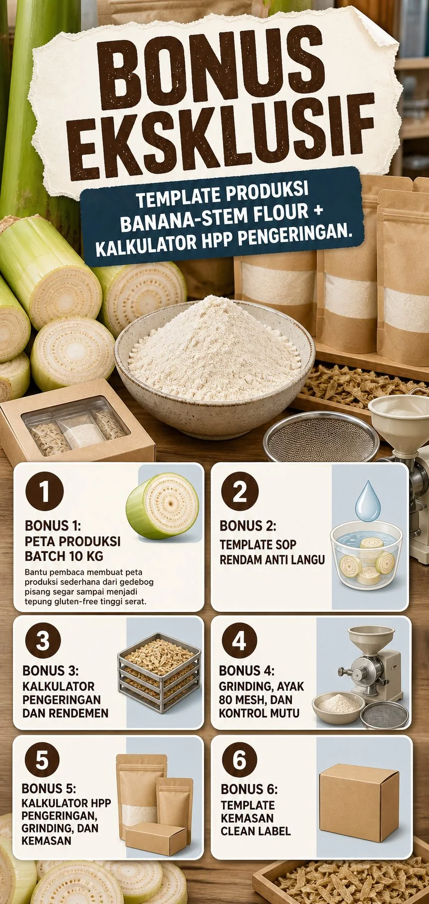 Banana-Stem Flour Artisan section 6