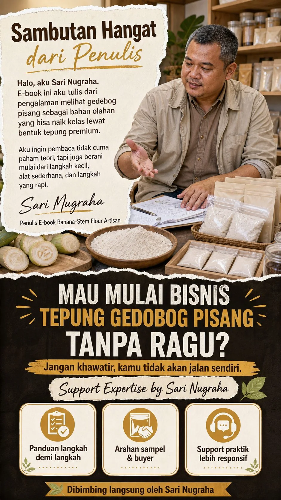 Banana-Stem Flour Artisan section 9