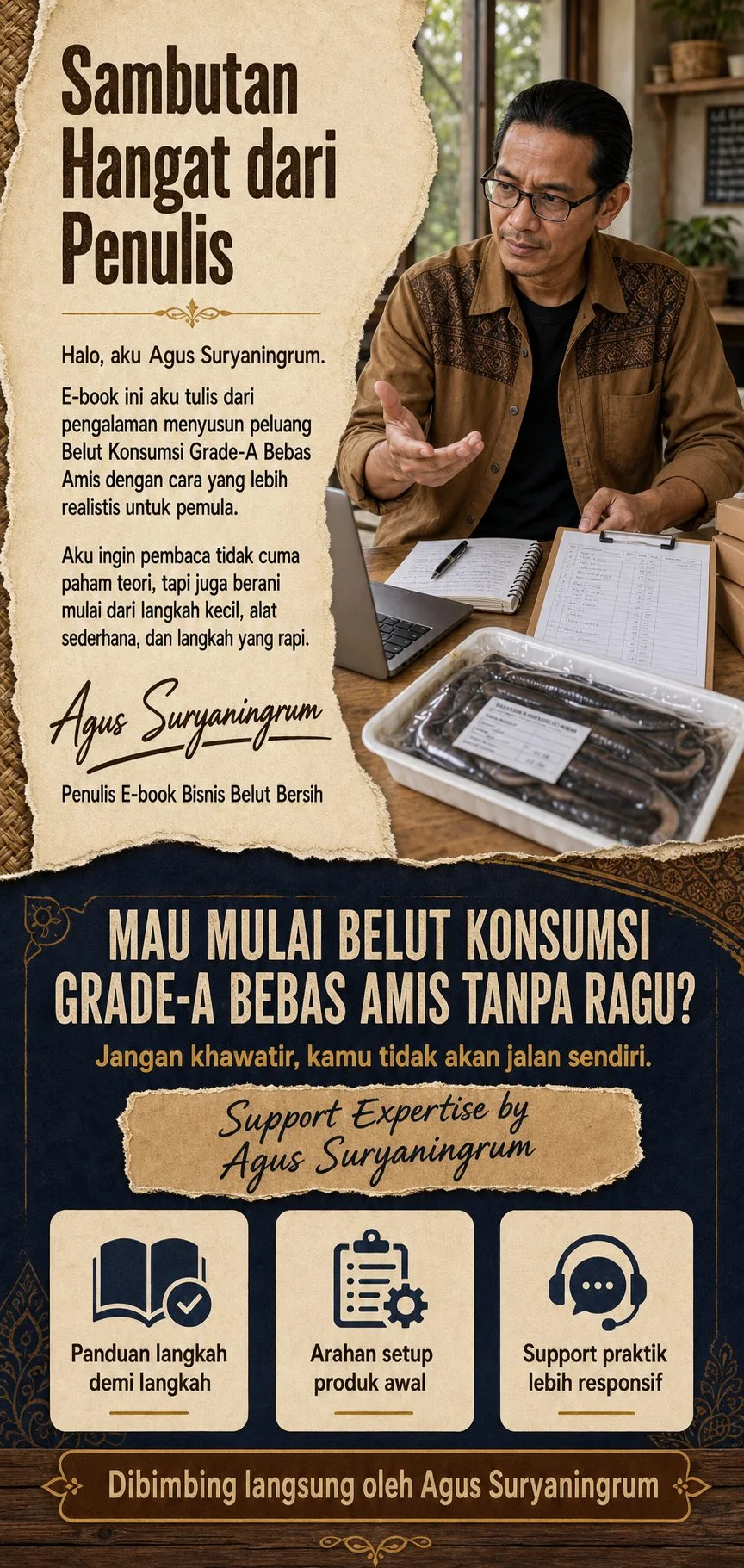 Bisnis Belut Bersih Tanpa Lumpur section 9