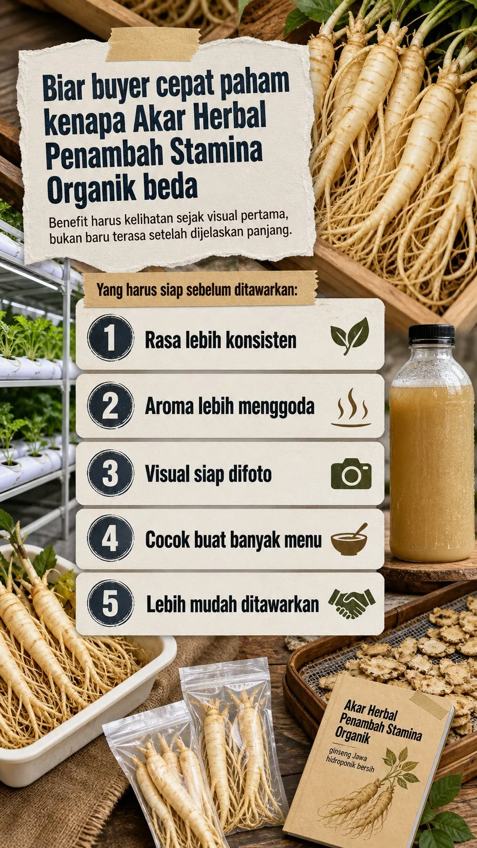 Bisnis Ginseng Jawa Hidroponik Bersih section 5