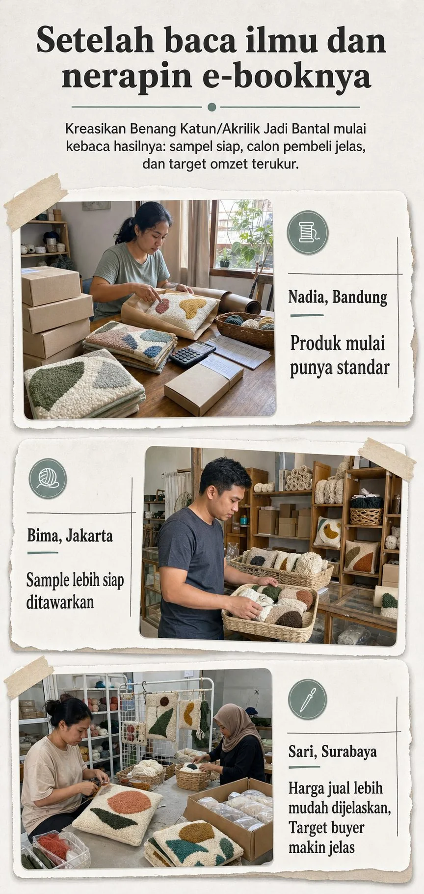 Bisnis Punch Needle Custom section 7