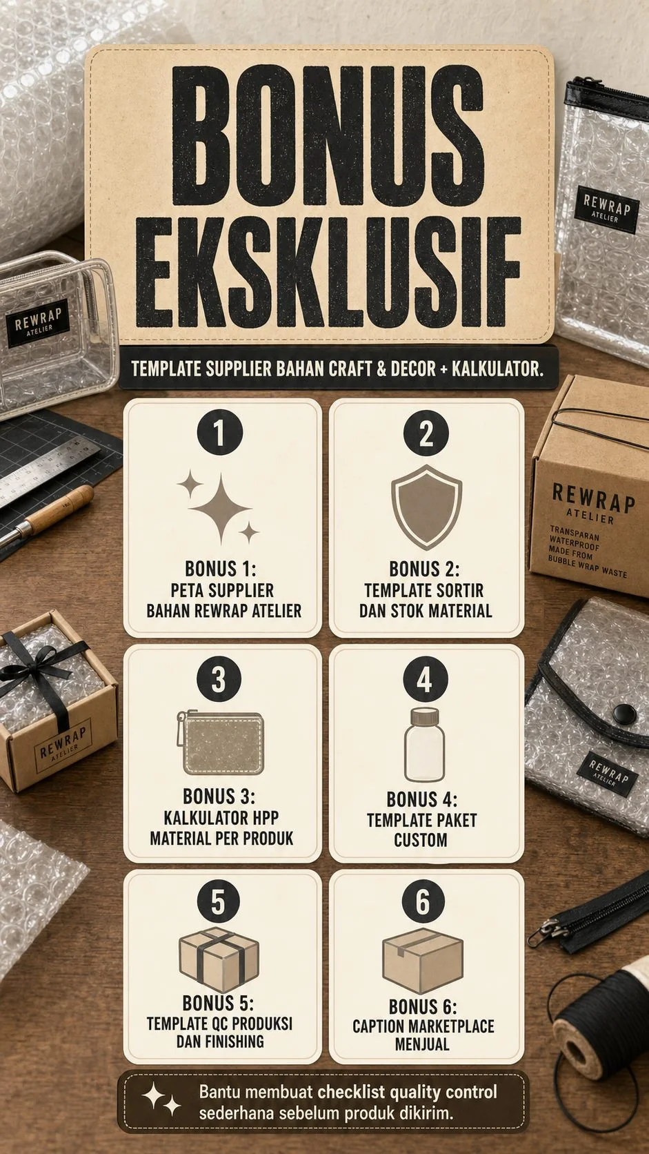 Bisnis Rewrap Atelier section 6