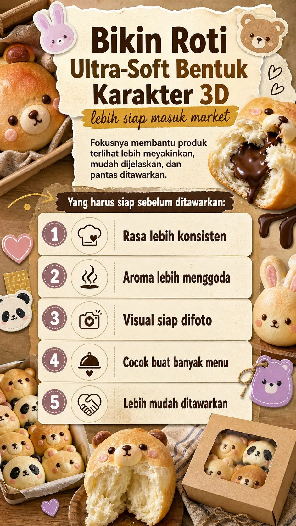 Bisnis Roti Karakter Chigiri Bread section 5