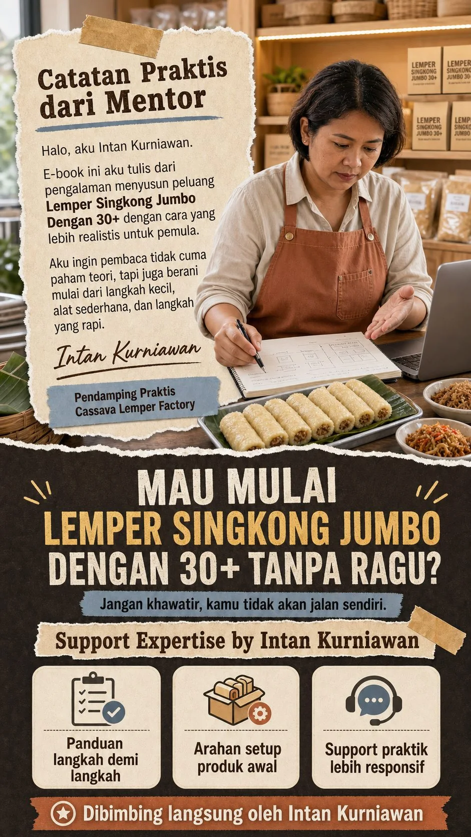Cassava Lemper Factory section 9