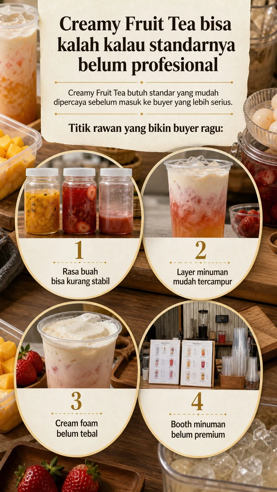 Creamy Fruit Tea section 4