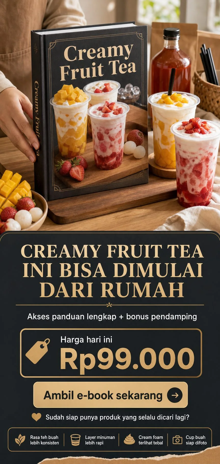 Creamy Fruit Tea section 8