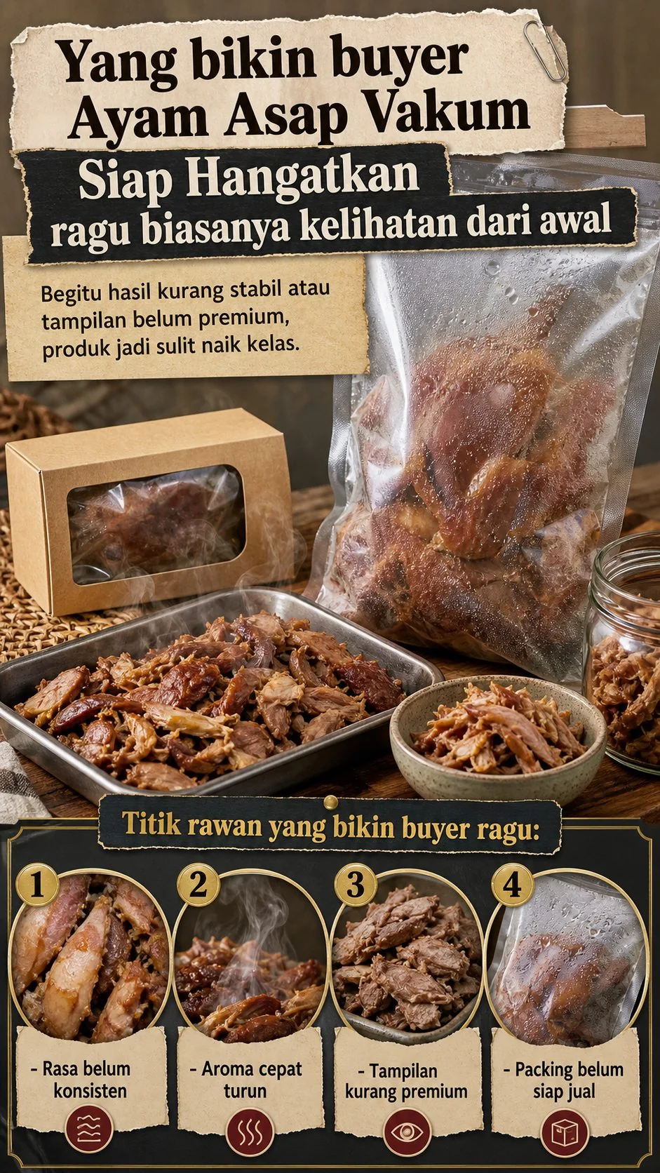 Frozen Daging Smoked Sei Ayam Pouch section 4
