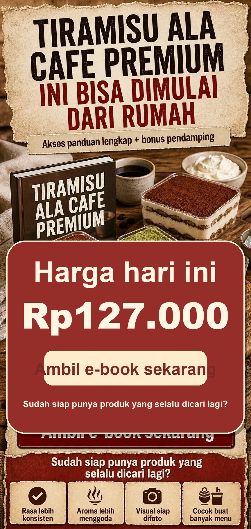 Frozen Tiramisu Tanpa Oven section 8