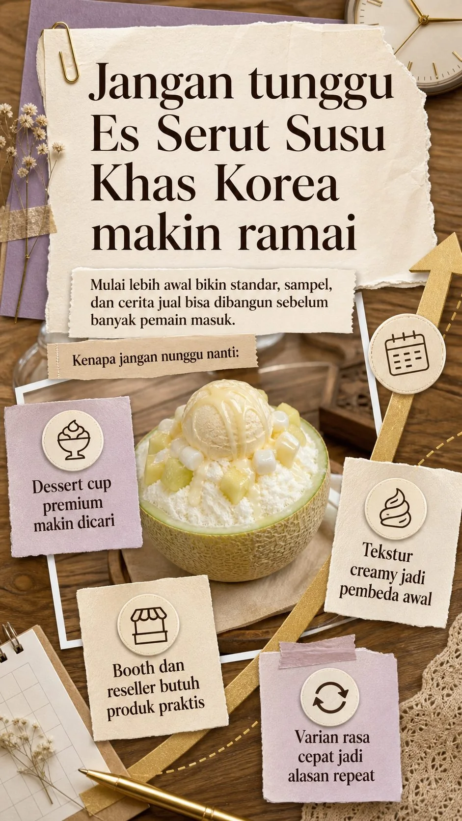Golden Melon Bingsu section 3