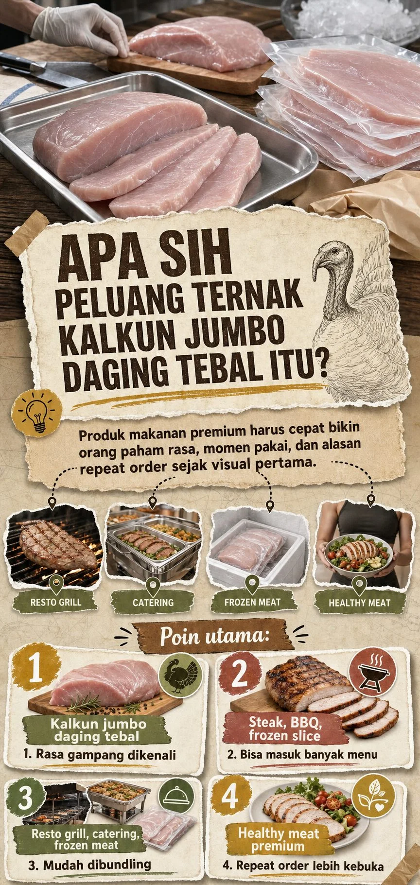 Kalkun Pedaging Premium section 2