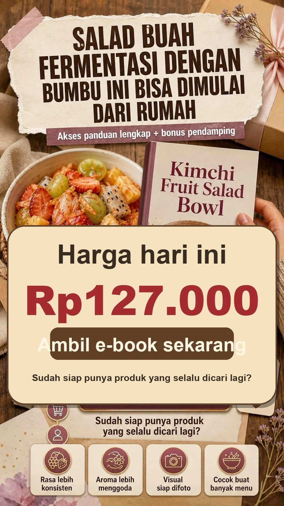 Kimchi Fruit Salad Bowl section 8