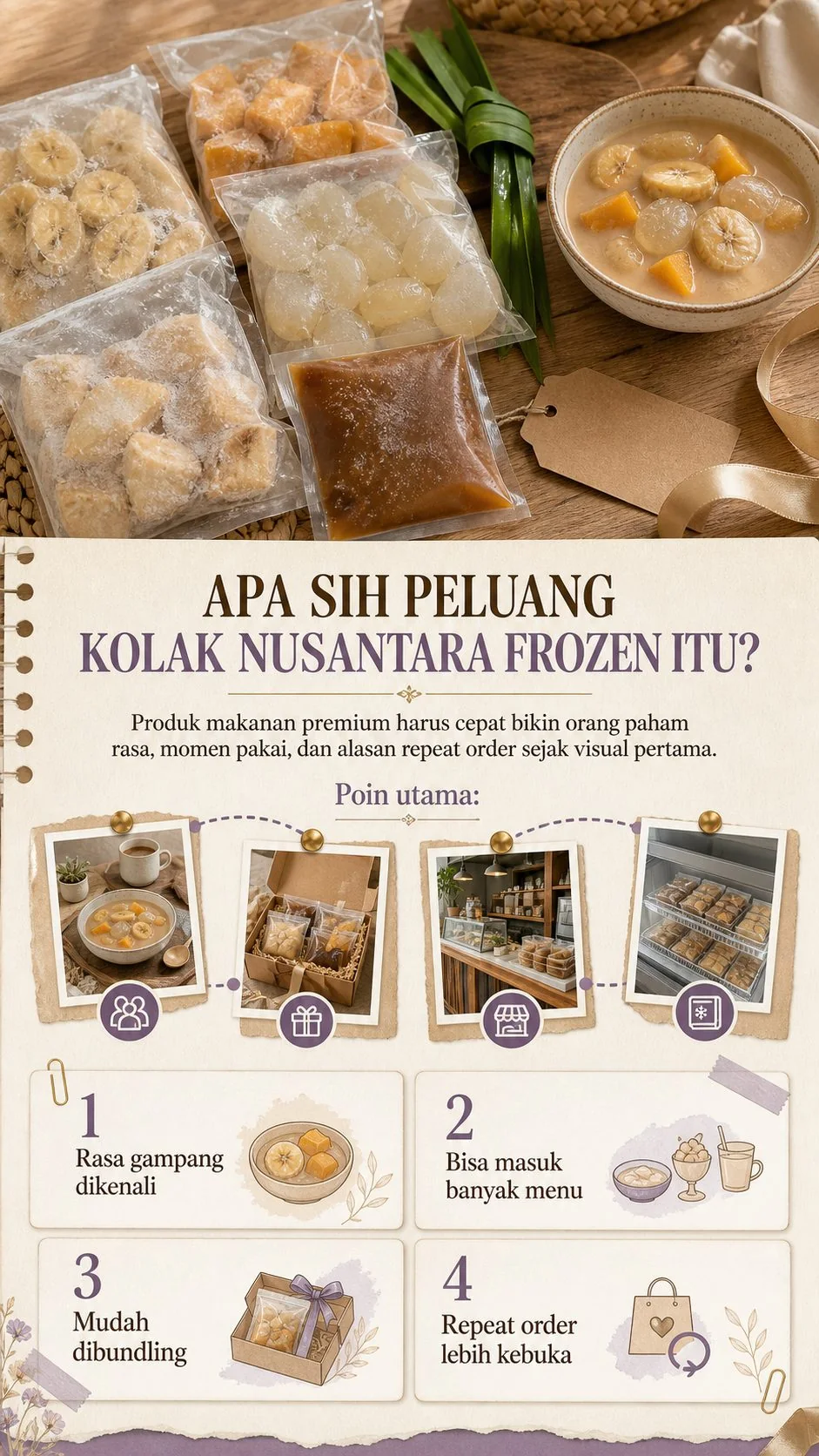 Kolak Nusantara Frozen section 2