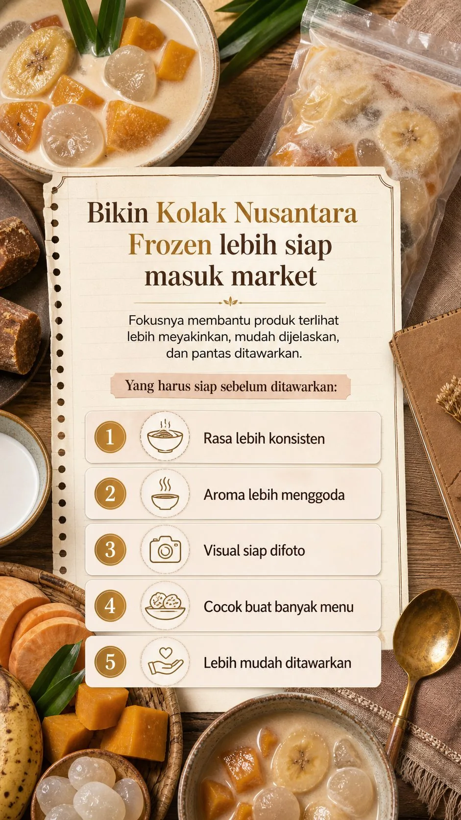 Kolak Nusantara Frozen section 5