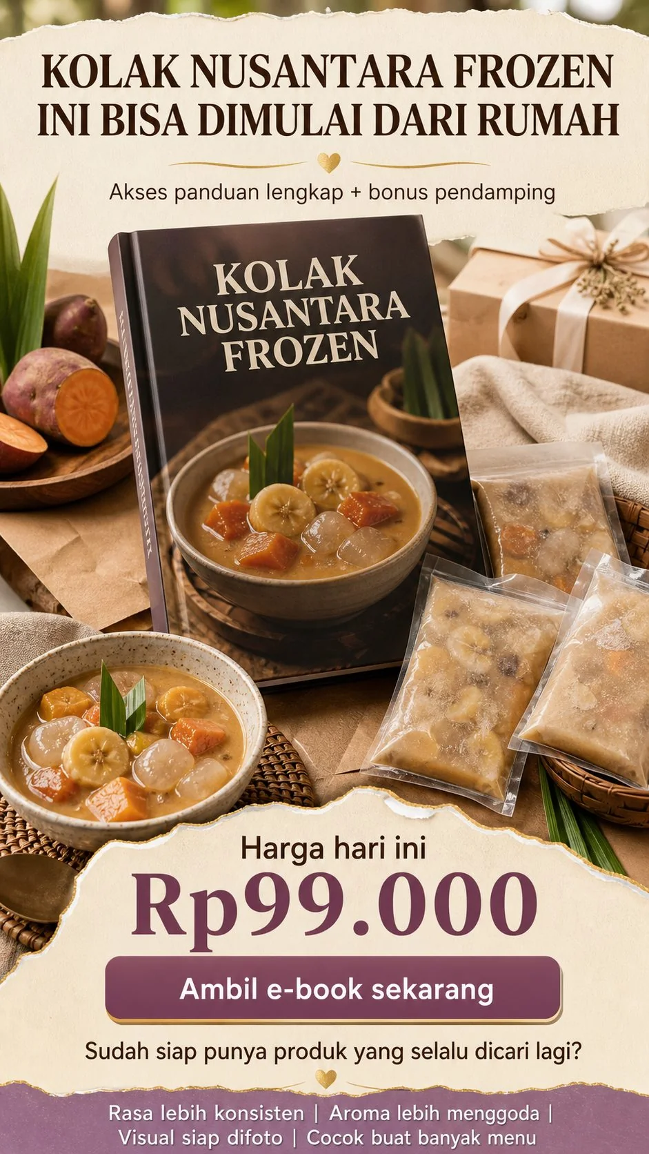 Kolak Nusantara Frozen section 8