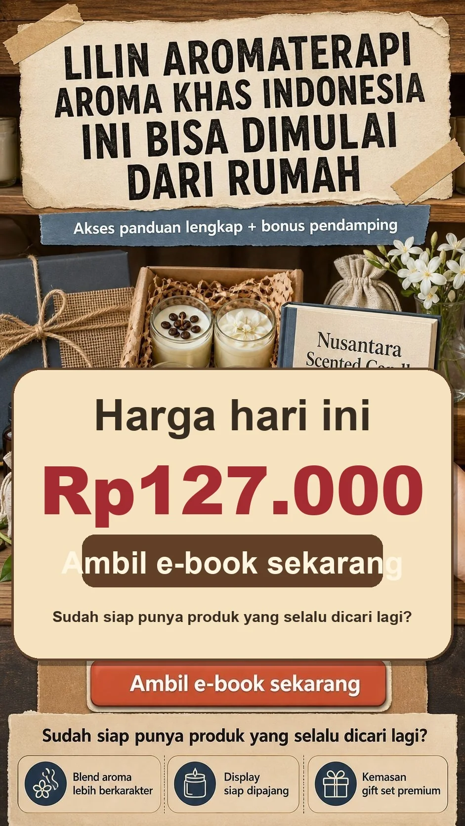 Nusantara Scented Candle section 8