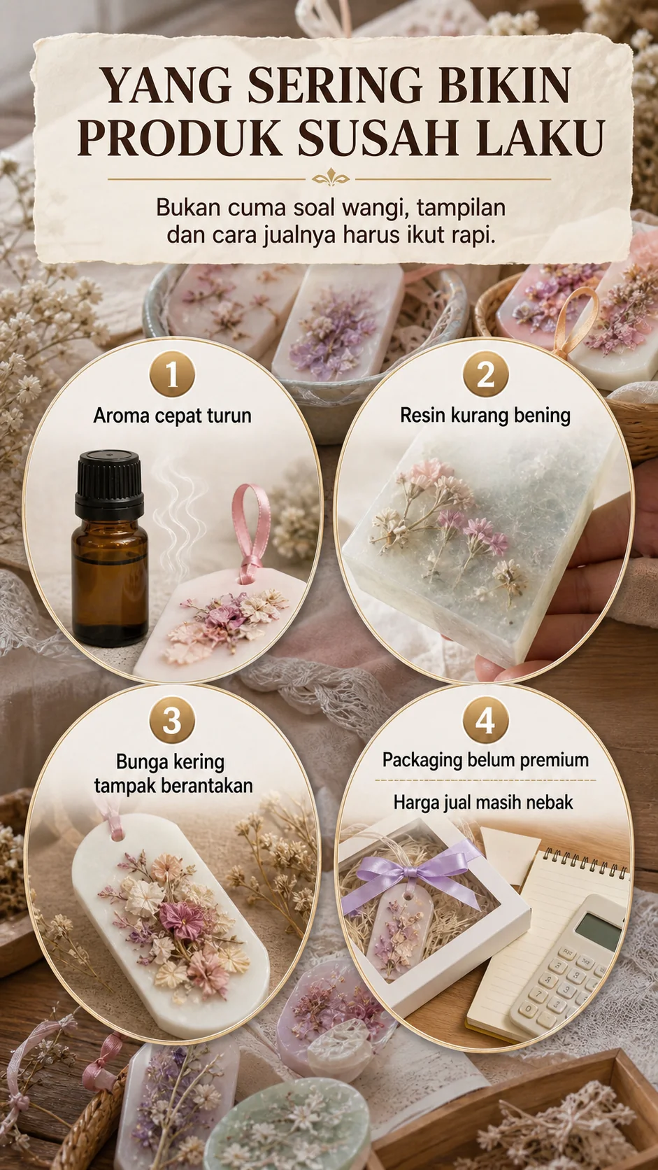Panduan Paket Usaha Pengharum Lemari Resin section 4