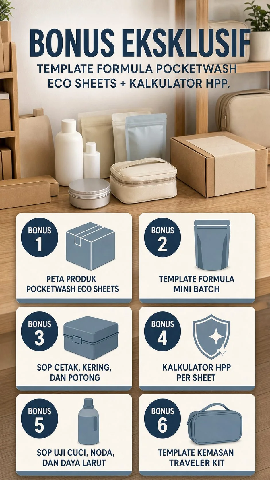 Pocketwash Eco Sheets section 6