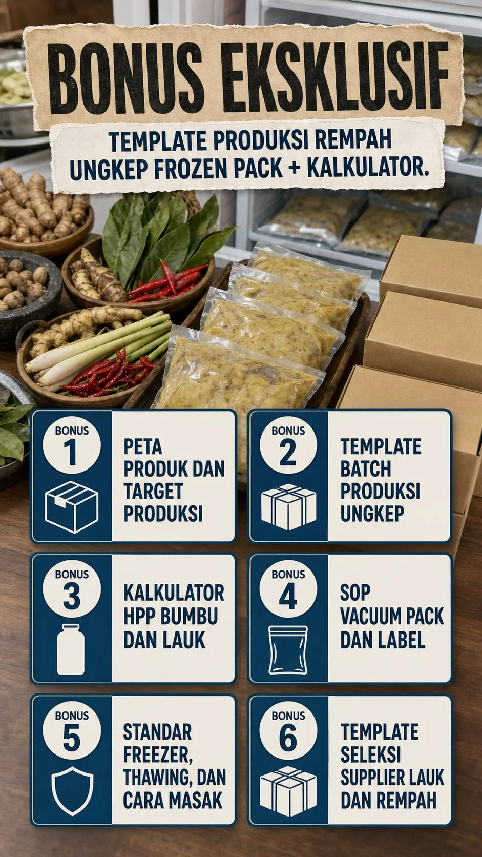 Rempah Ungkep Frozen Pack section 6