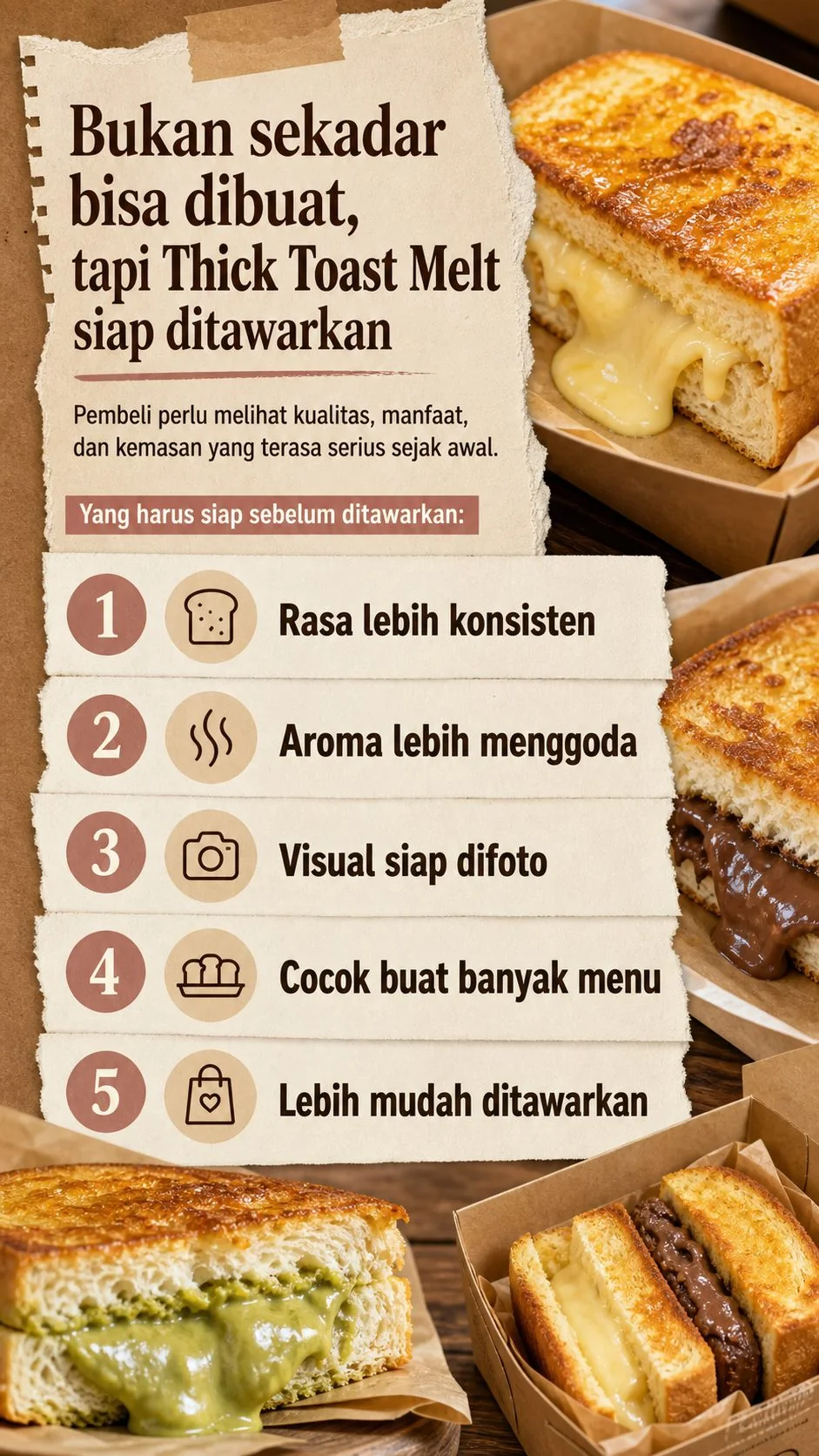 Thick Toast Melt section 5