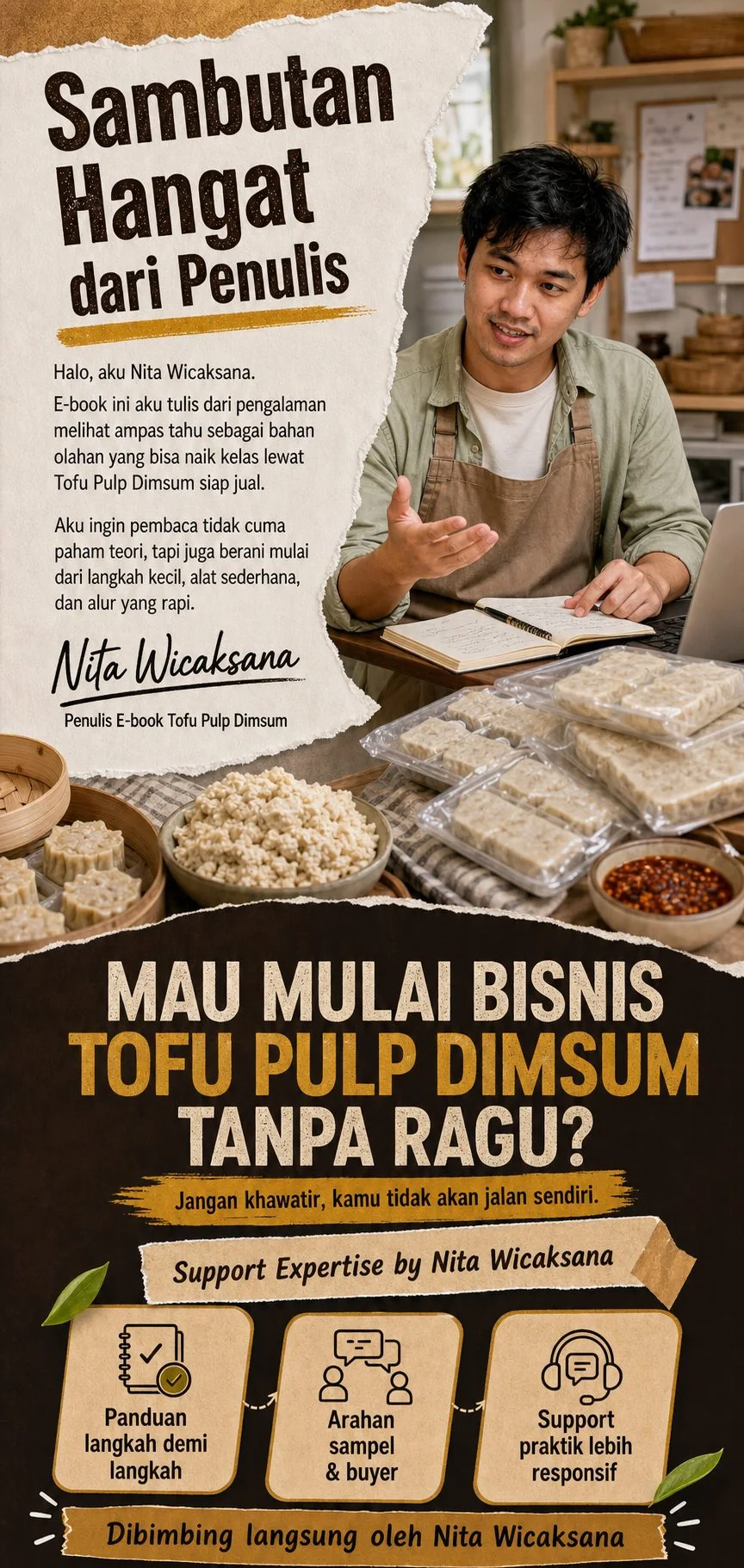 Tofu Pulp Dimsum section 9