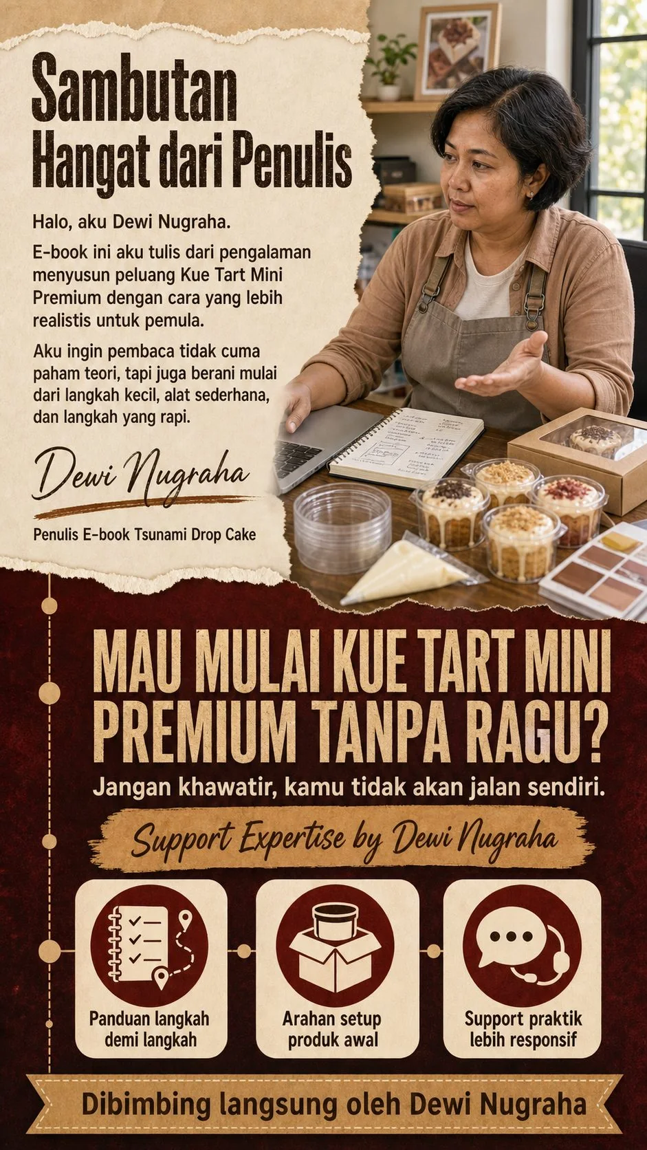 Tsunami Drop Cake section 9